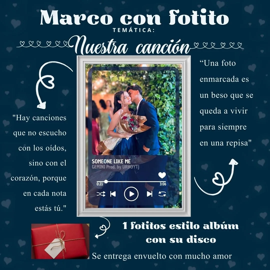Marco temático canción de pareja