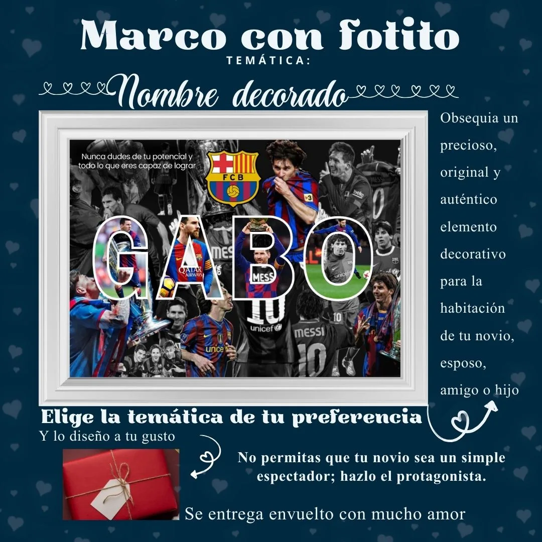 Trabajo terminado de personalización en Imprela